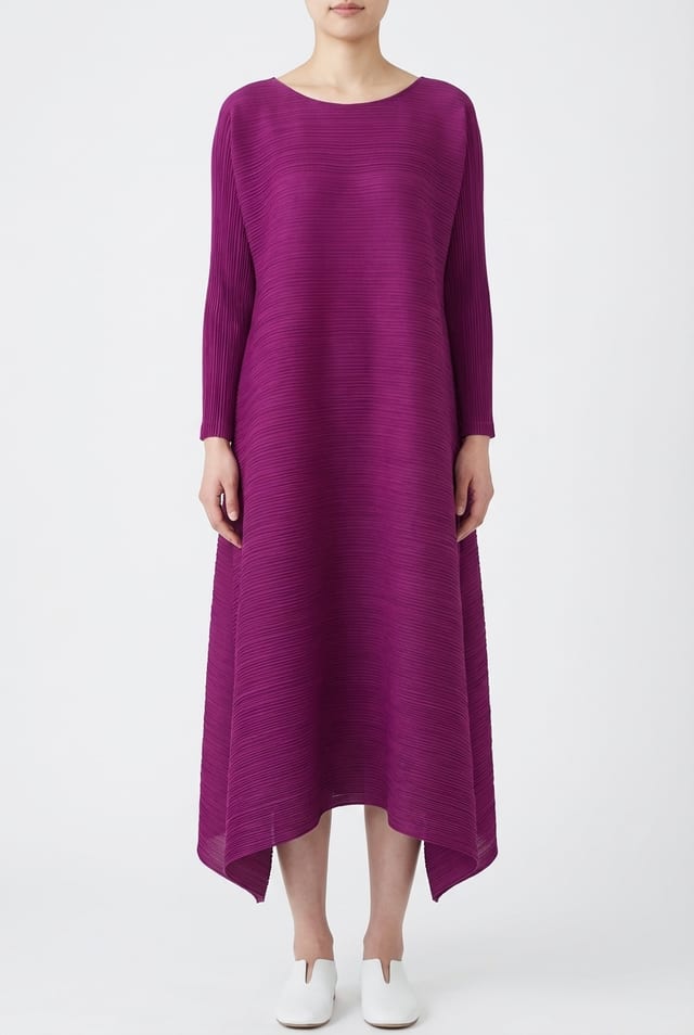 Dress 6550 - plis - 370AMETHYST - 10260710550