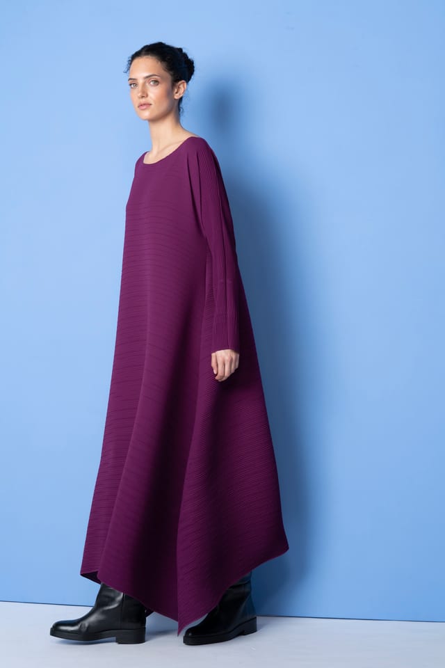 Dress 6550 - Pleats - 370AMETHYST - 10260710550