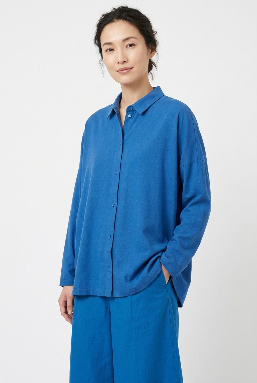 Blouse 6585 540HORIZON Fließender Lyocell-Jersey