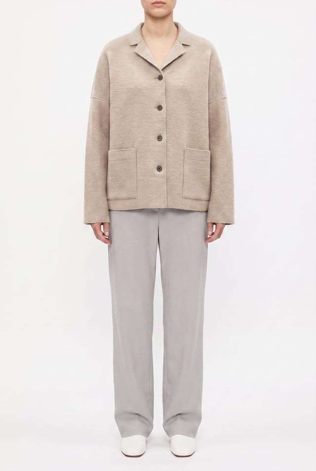 Jacket 6621 - Premium OSKA boiled wool - 120ECRU - 10260710621