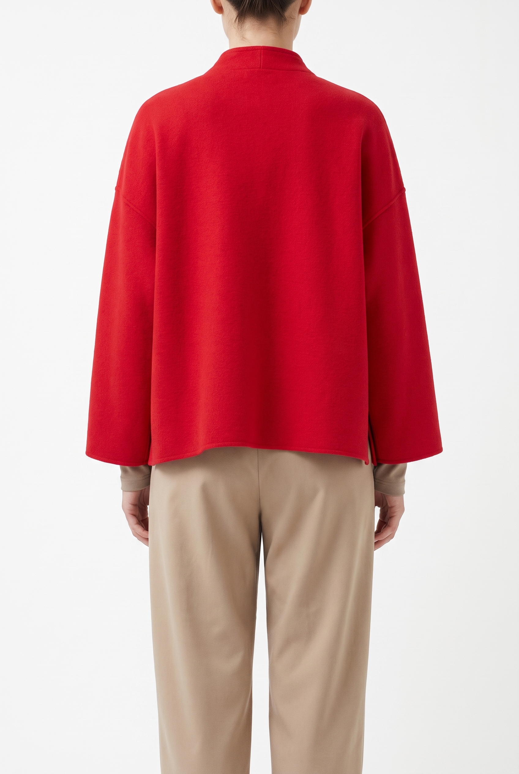 Jacket 6621 350SCARLET Premium OSKA boiled wool