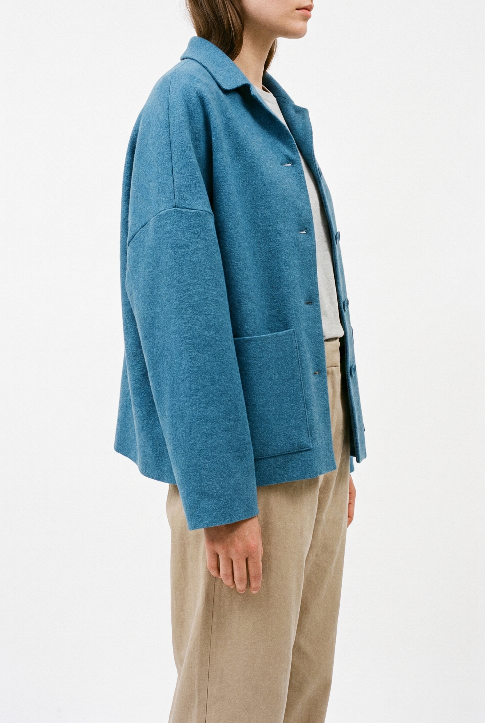 Jacket 6621 450LAKE Premium OSKA boiled wool