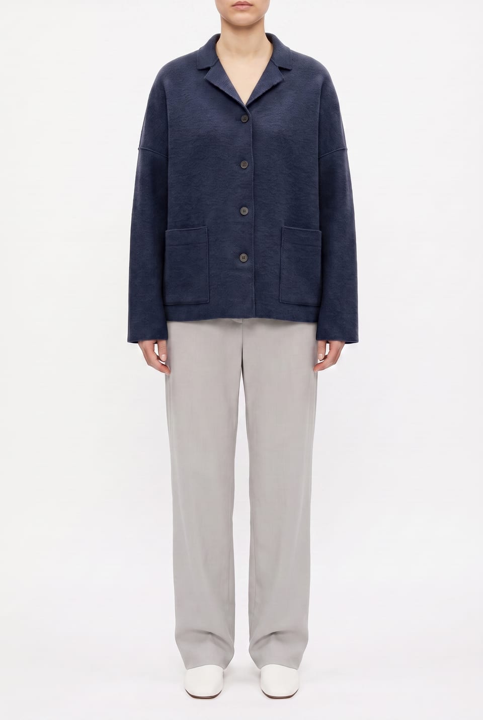Jacket 6621 - Premium OSKA boiled wool - 490NAVY - 10260710621