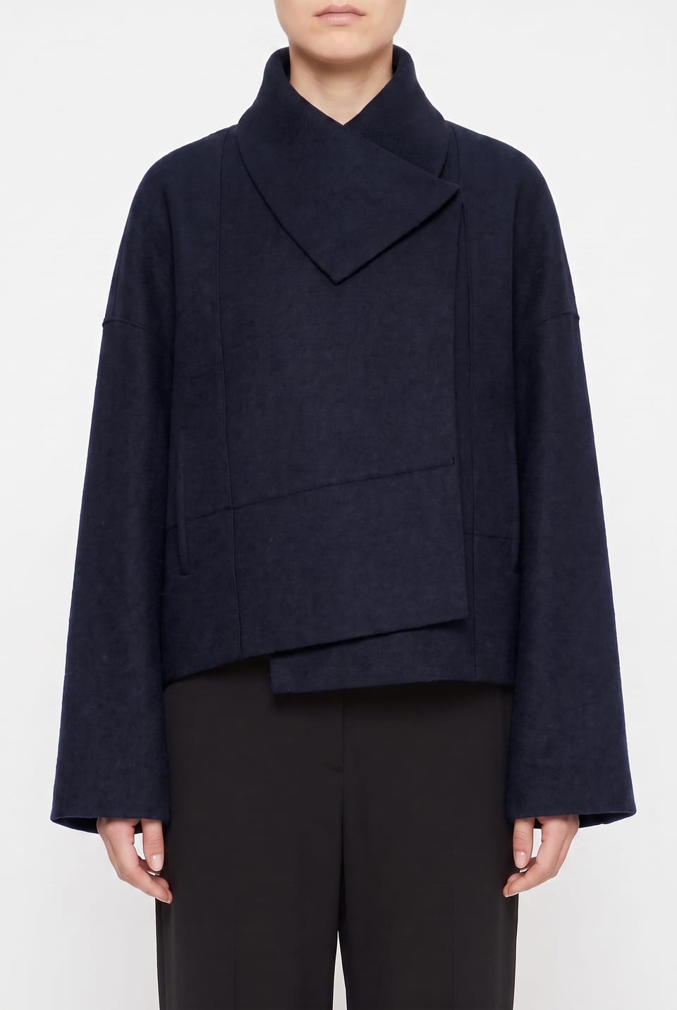 Jacket 6622 - Premium OSKA boiled wool - 490NAVY - 10260710622