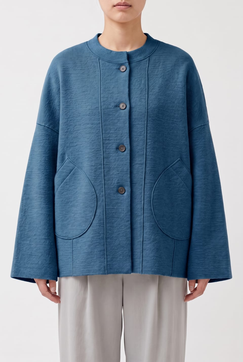 Jacket 6623 - Premium OSKA boiled wool - 450LAKE - 10260710623