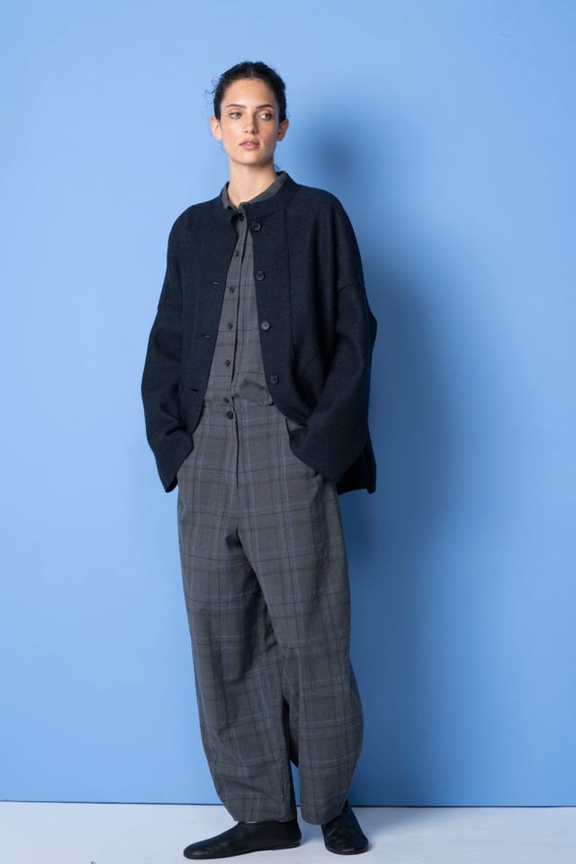 Jacket 6623 - Premium OSKA boiled wool - 490NAVY - 10260710623