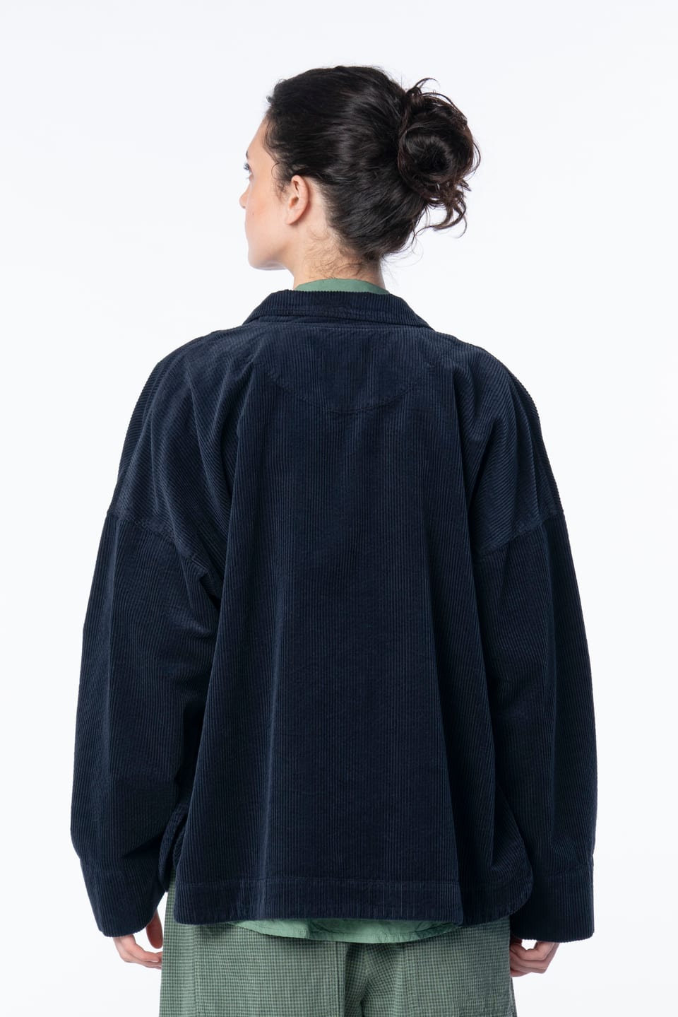 Jacket 6627 - Pure cotton corduroy - 490NAVY - 10260710627