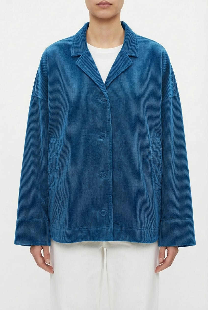Jacket 6627 - Pure cotton corduroy - 542HORIZON - 10260710627