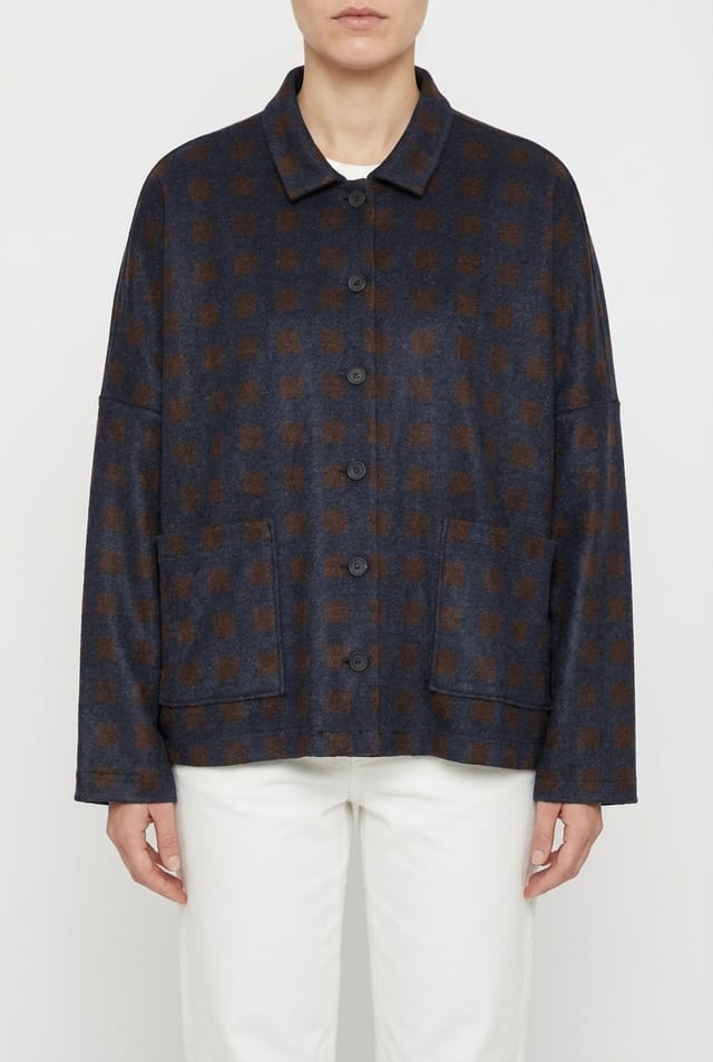 Jacket 6631 - Cube jacquard jersey - 10260710631