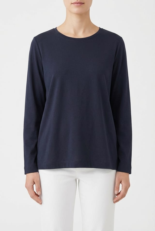 Shirt 6641 - Drapey lyocell jersey - 10260710641