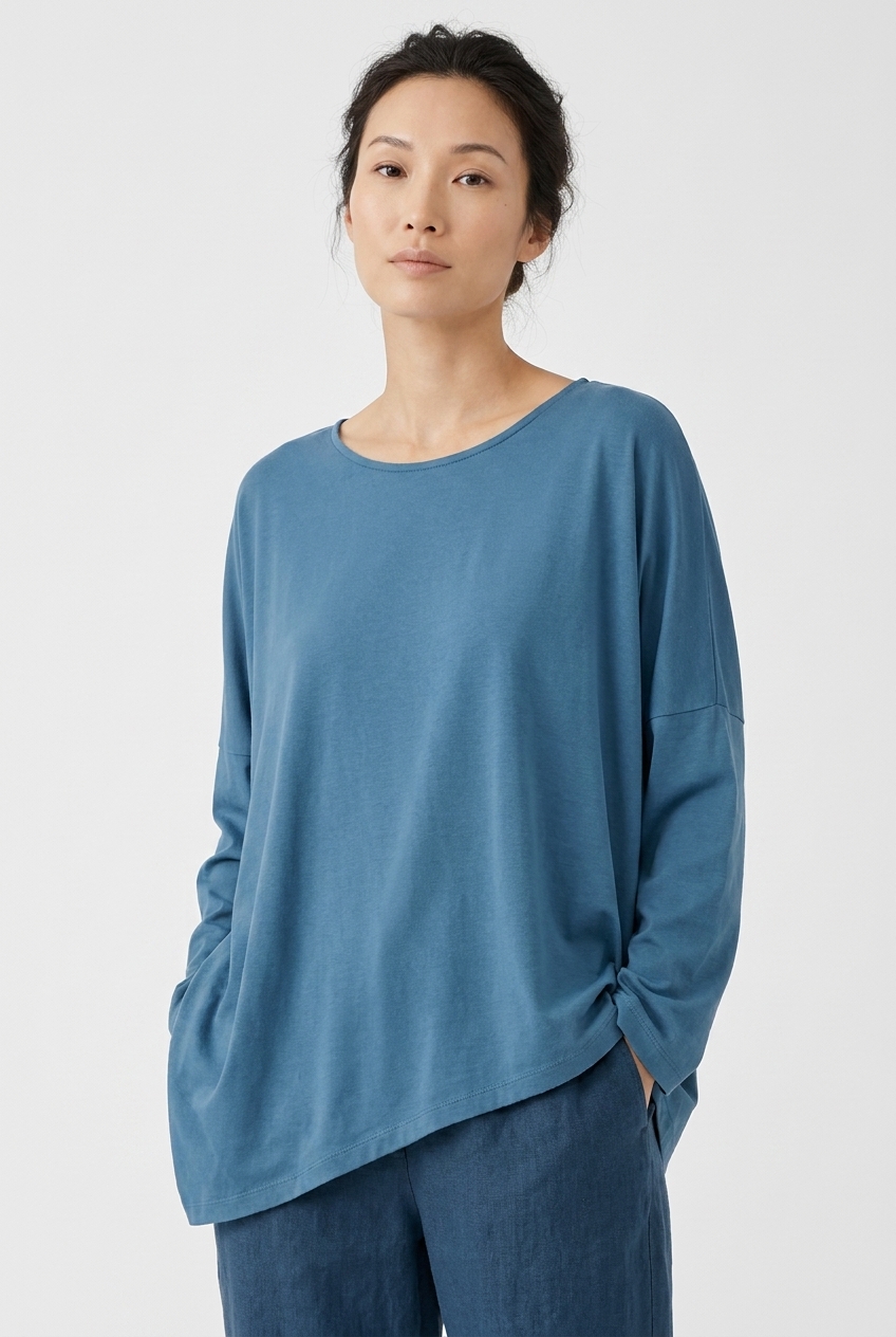 Shirt 6642 450LAKE Cotton single jersey