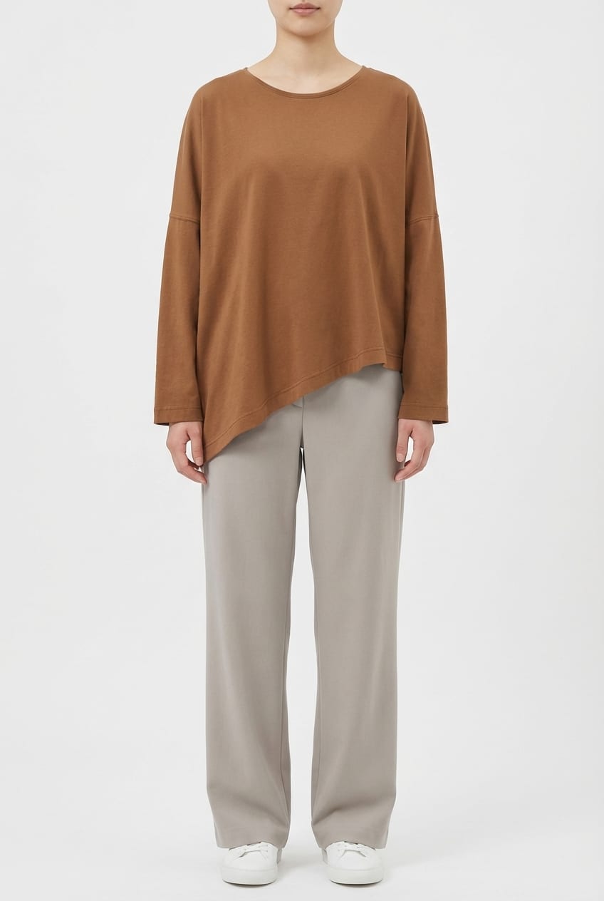 Shirt 6642 - Cotton single jersey - 860WOOD - 10260710642