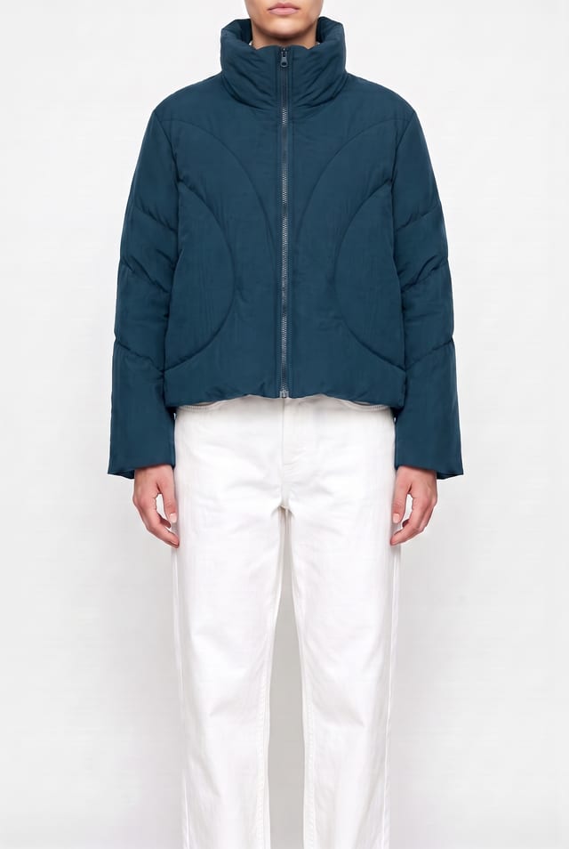 Outdoor jacket 6660 - Padded outdoor ripstop in cotton-polyamide blend - 10260710660