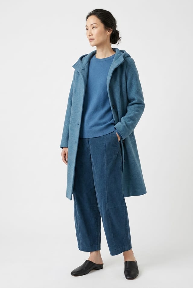 Coat 6664 - Premium OSKA boiled wool - 450LAKE - 10260710664