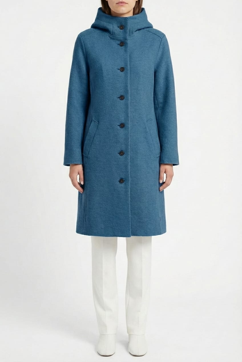 Coat 6664 - Premium OSKA boiled wool - 450LAKE - 10260710664