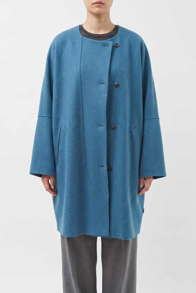 Outdoor jacket 6665 - Premium OSKA boiled wool - 450LAKE - 10260710665