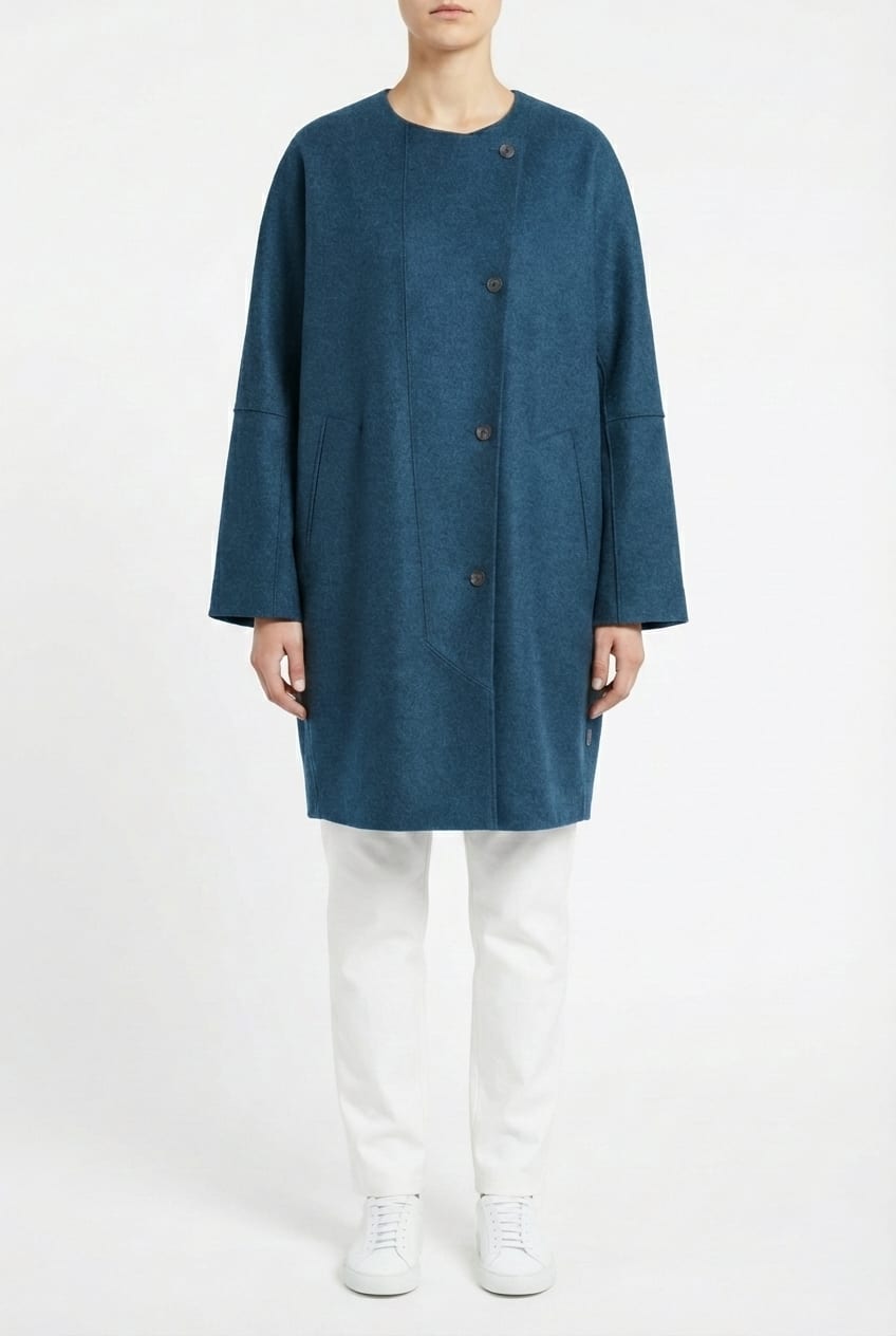 Outdoor jacket 6665 - Premium OSKA boiled wool - 450LAKE - 10260710665