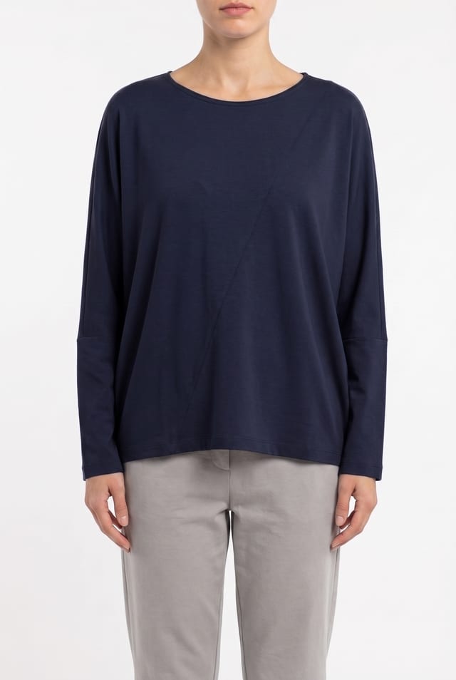 Pullover 6670 - Drapey lyocell jersey - 10260710670