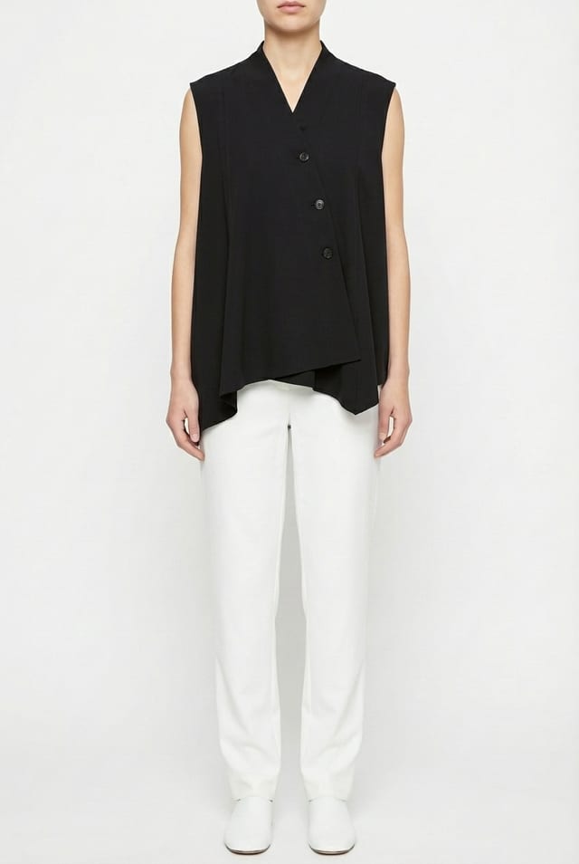 Vest 6691 - Techno-stretch - 990BLACK - 10260710691