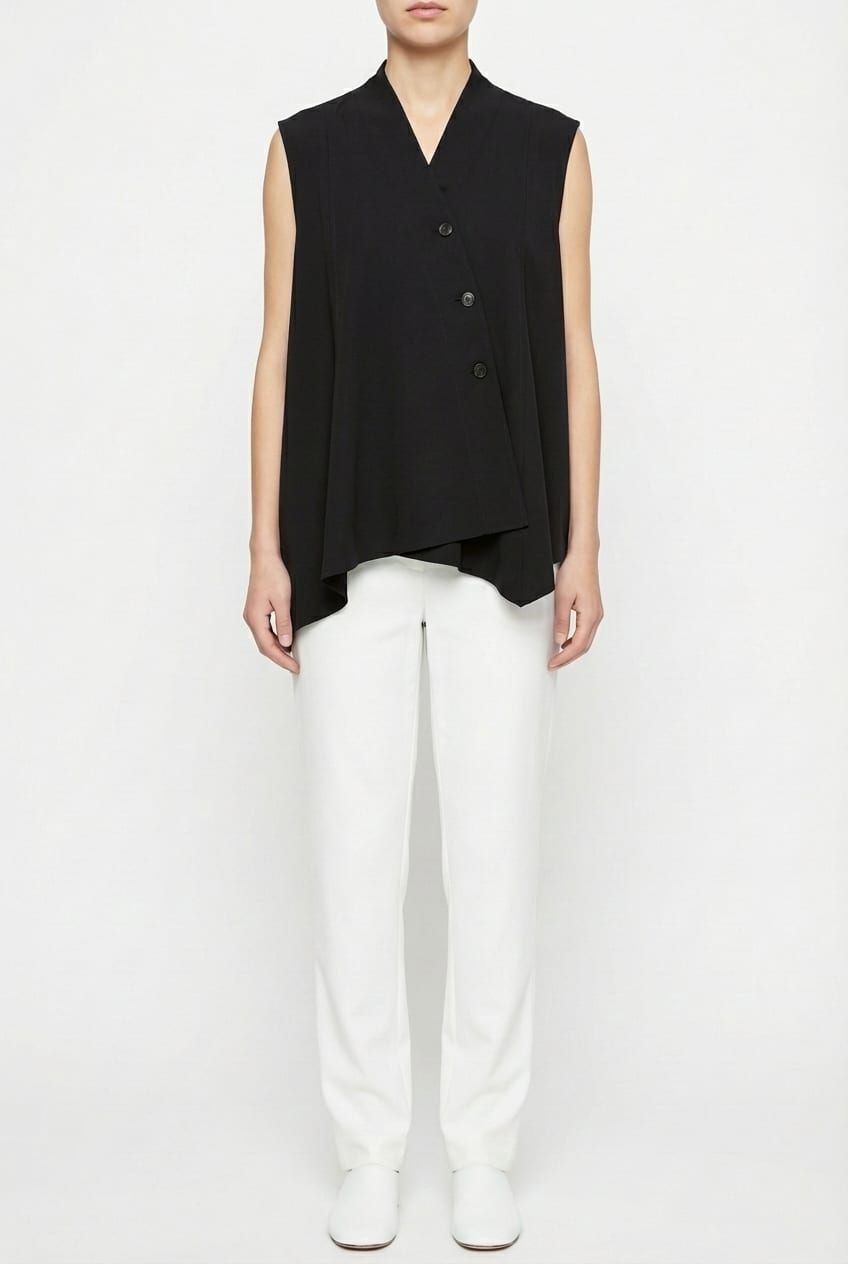 Vest 6691 - Techno-stretch - 990BLACK - 10260710691