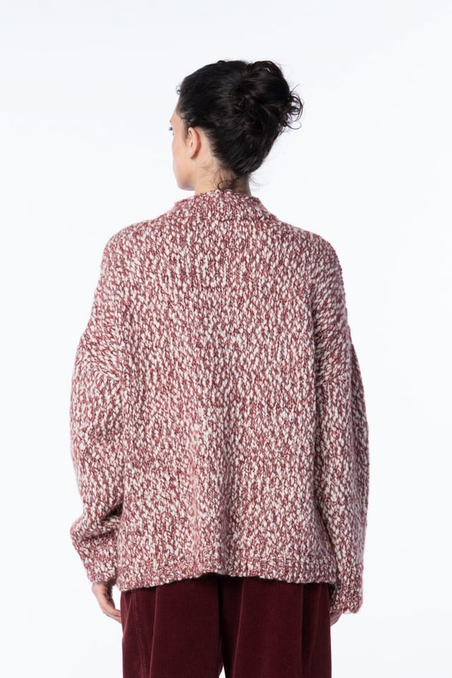 Pullover 6702 - Virgin wool alpaca blend - 360SYRAH - 10260710702