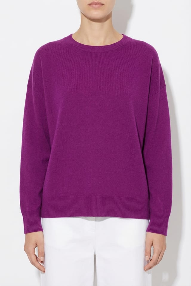 Pullover 6703 - Merinowol - 370AMETHYST - 10260710703