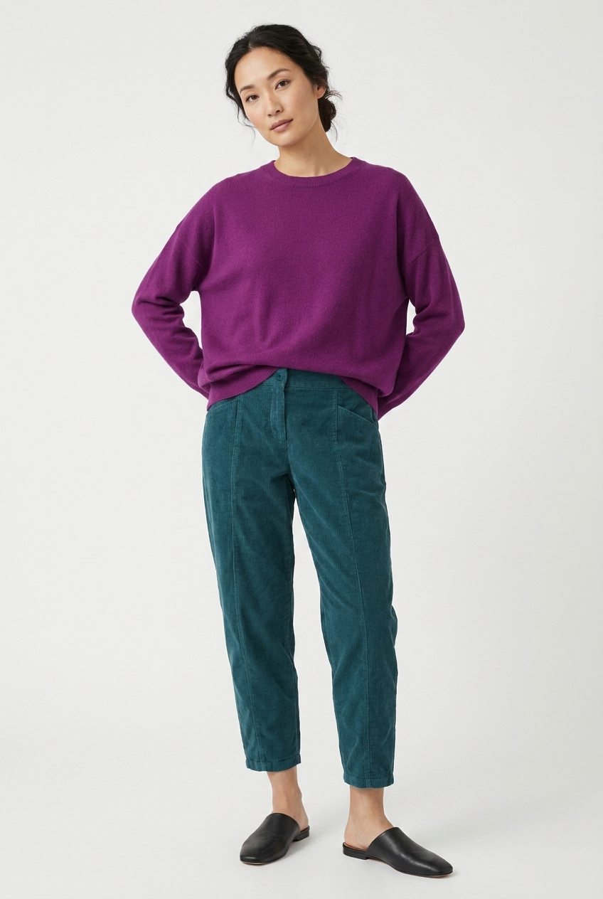 Pullover 6703 370AMETHYST Pure merino wool