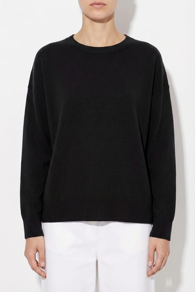 Pullover 6703 - Reine Merinowolle - 990BLACK - 10260710703