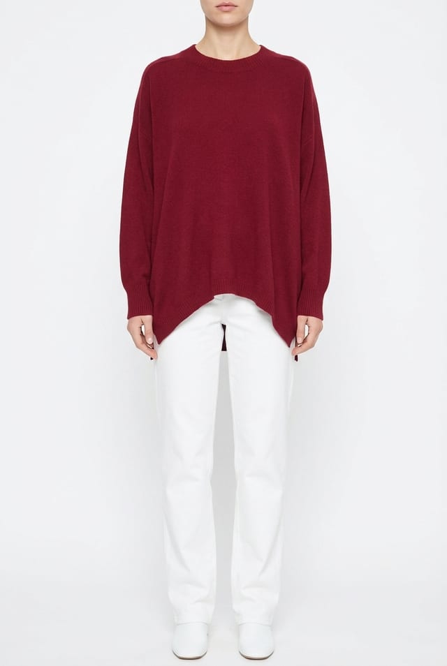 Pullover 6704 - Blend of merino and cashmere - 360SYRAH - 10260710704
