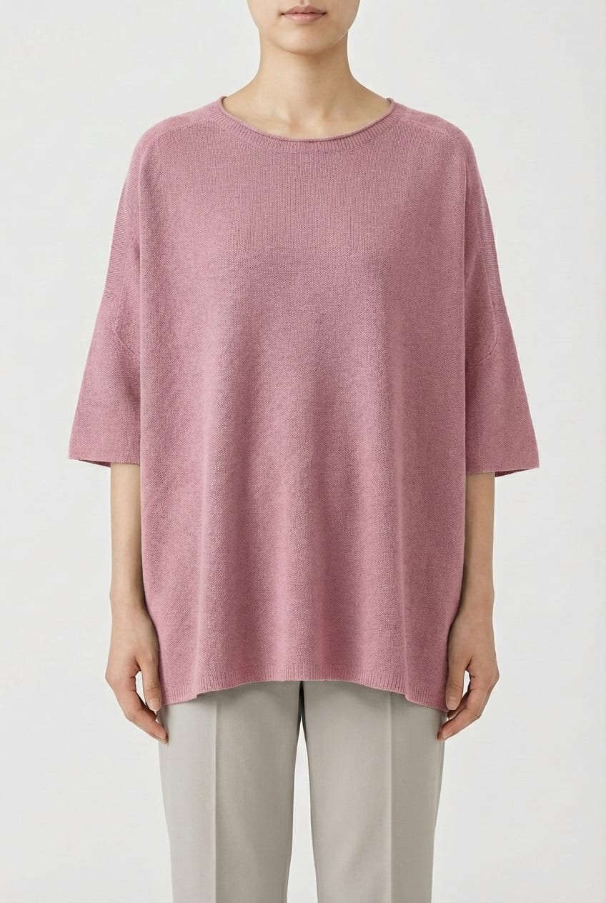 Pullover 6705 - Pure merino wool - 330QUARTZ - 10260710705