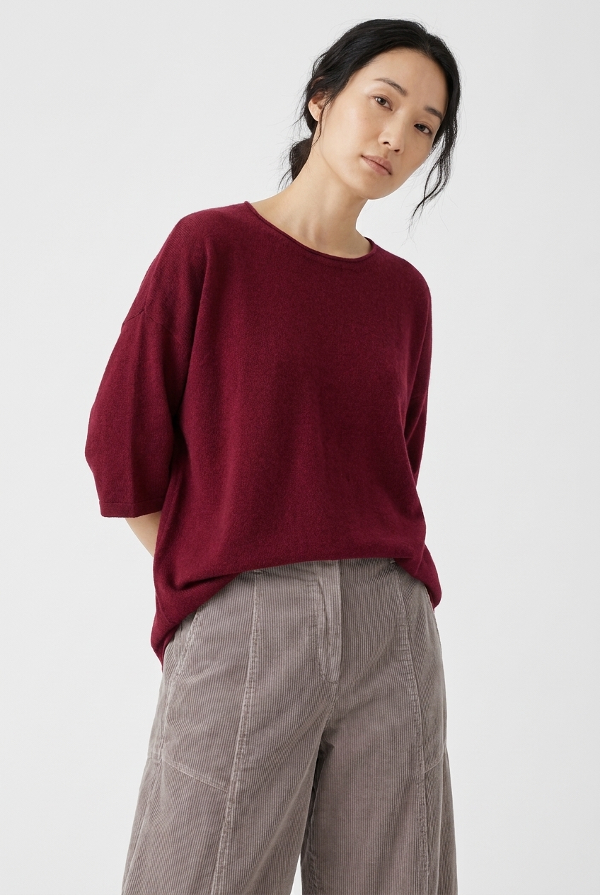 Pullover 6705 360SYRAH Pure merino wool