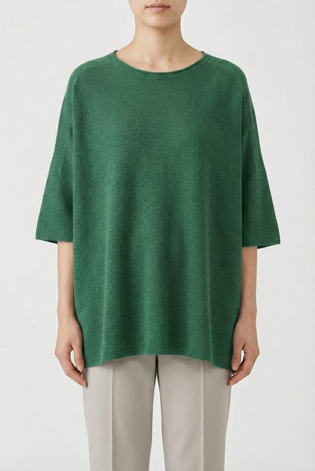 Pullover 6705 - Čistá merino vlna - 640MYRTLE - 10260710705