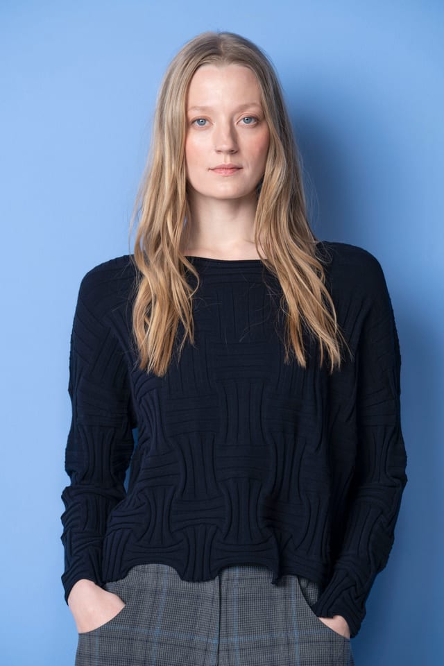 Pullover 6707 - Viscose blend - 490NAVY - 10260710707