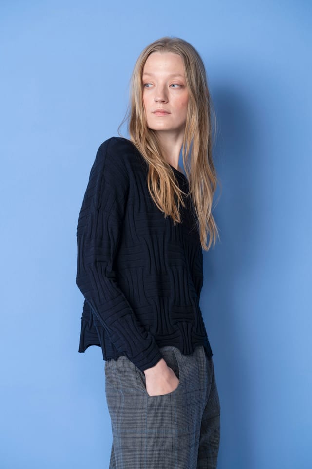 Pullover 6707 - Viscosemix - 490NAVY - 10260710707
