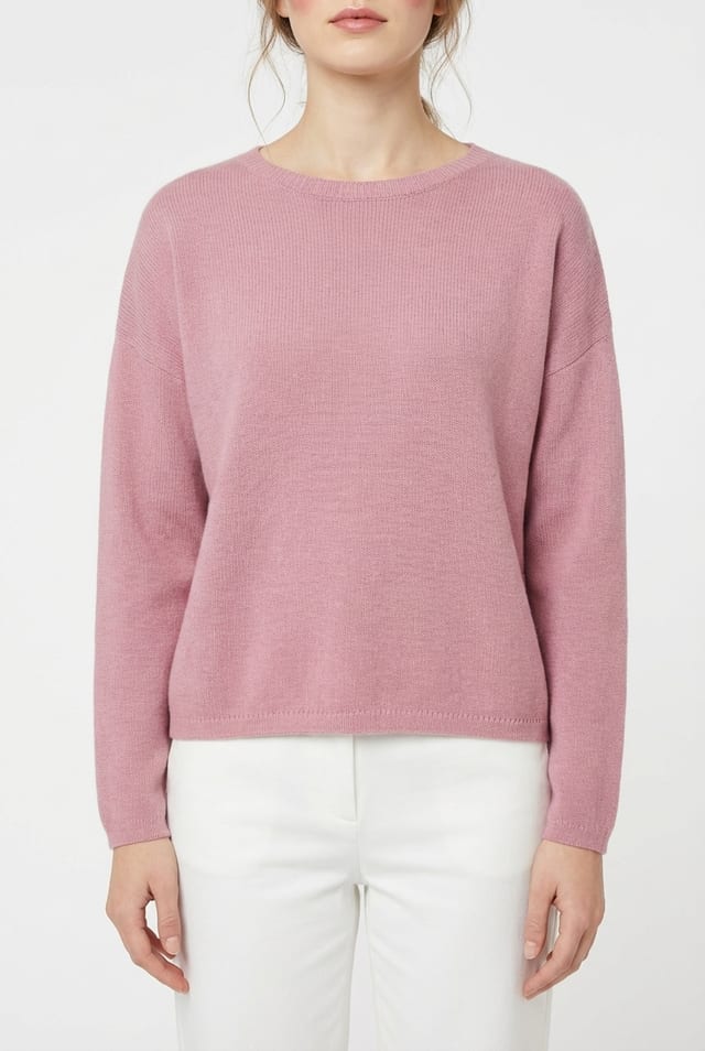 Pullover 6708 - Pure merino wool - 330QUARTZ - 10260710708