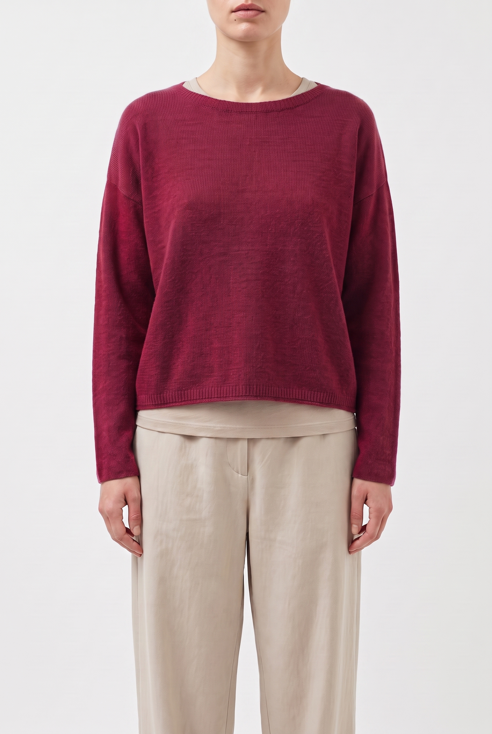 Pullover 6708 360SYRAH Pure merino wool