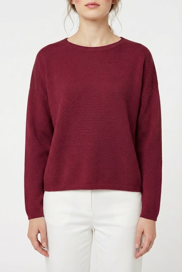 Pullover 6708 - Pure merino wool - 360SYRAH - 10260710708