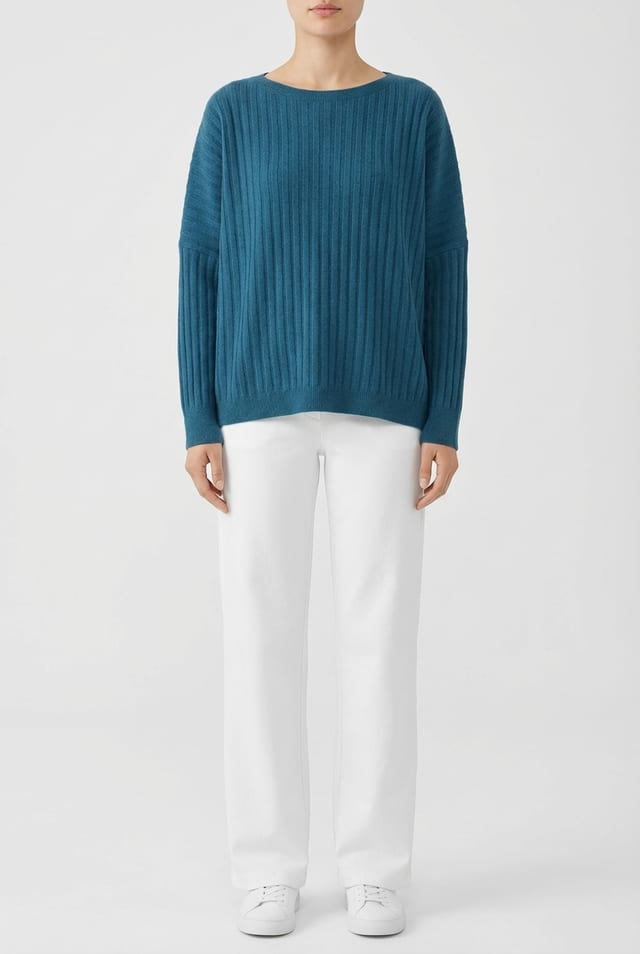 Pullover 6711 - Pure merino wool - 10260710711