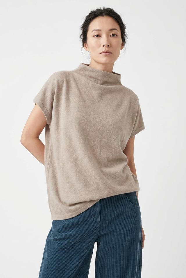 Pullover 6717 - 100% merino wool - 120ECRU - 10260710717