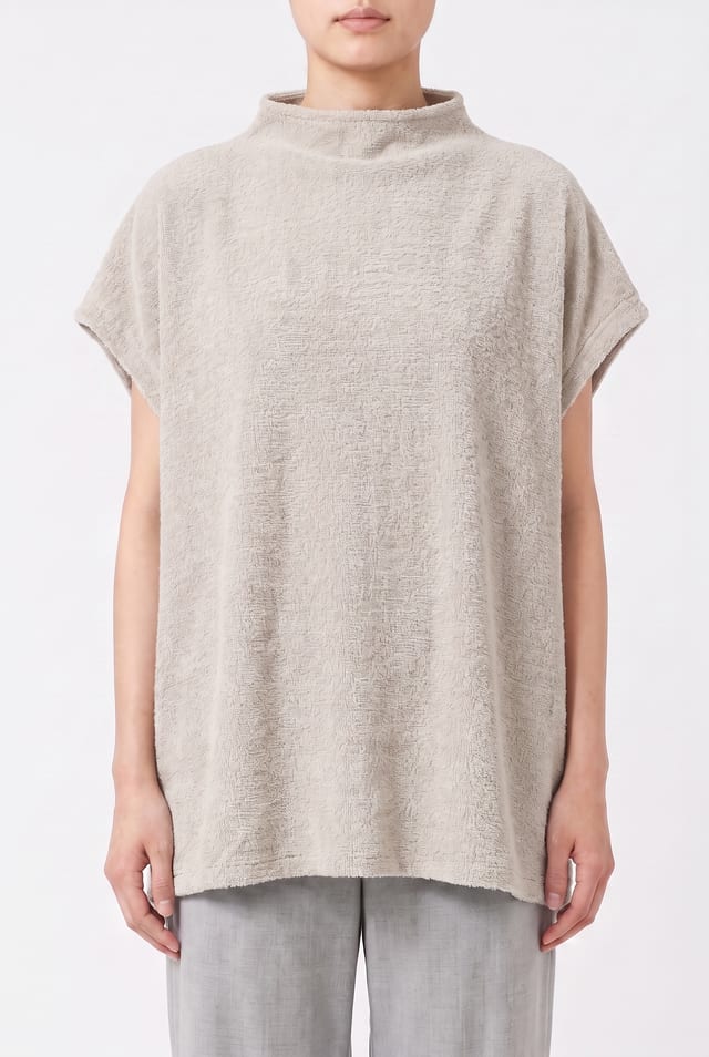 Pullover 6717 - 100% merino wool - 120ECRU - 10260710717