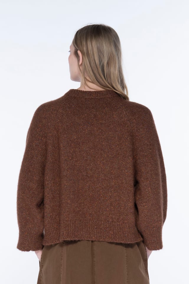 Pullover 6718 - Cotton alpaca blend - 860WOOD - 10260710718