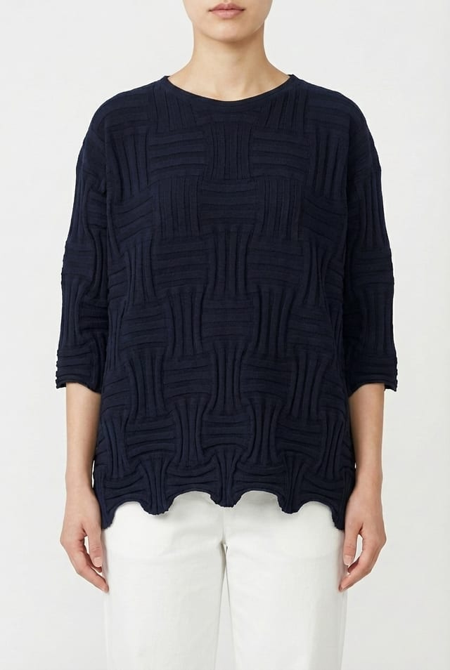 Pullover 6724 - Viscose blend - 490NAVY - 10260710724