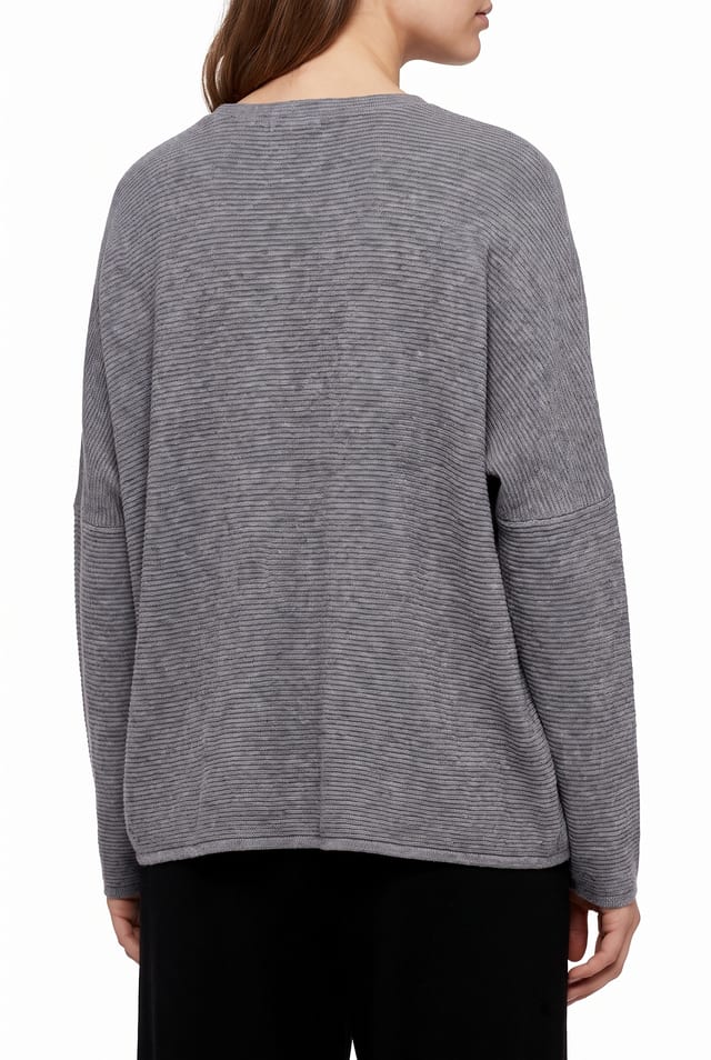 Pullover 6725 - Pure merino wool - 960CADMIUM - 10260710725