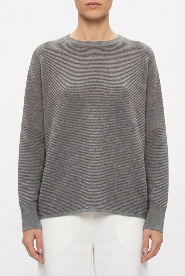Pullover 6725 - Pure merino wool - 960CADMIUM - 10260710725