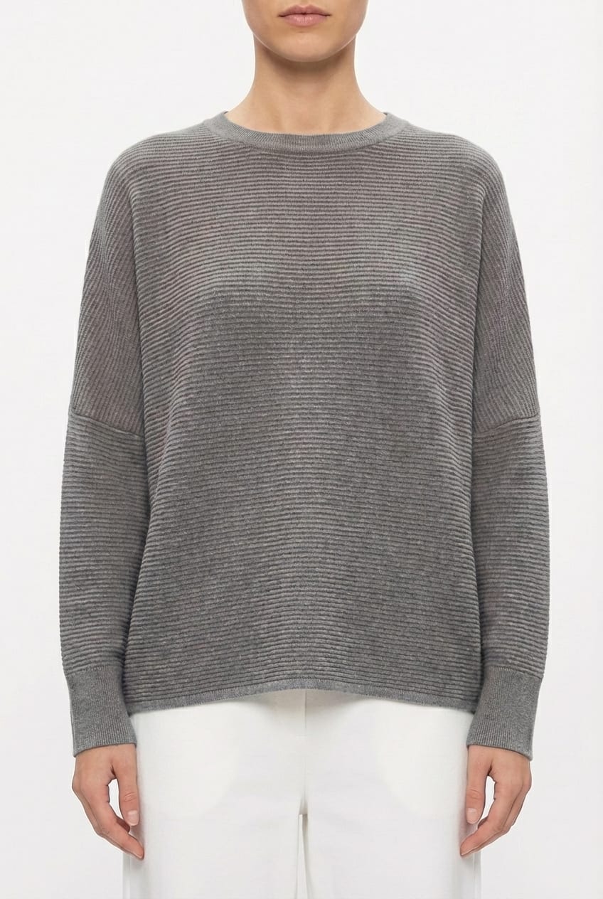 Pullover 6725 - Pure merino wool - 960CADMIUM - 10260710725