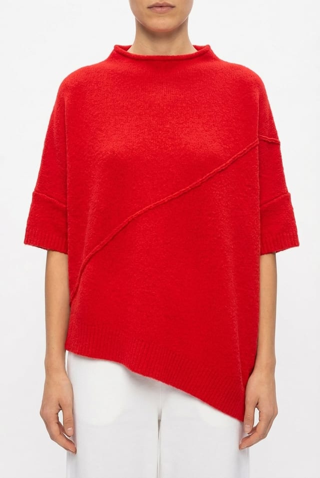 Pullover 6726 - Bouclé cotton blend - 10260710726