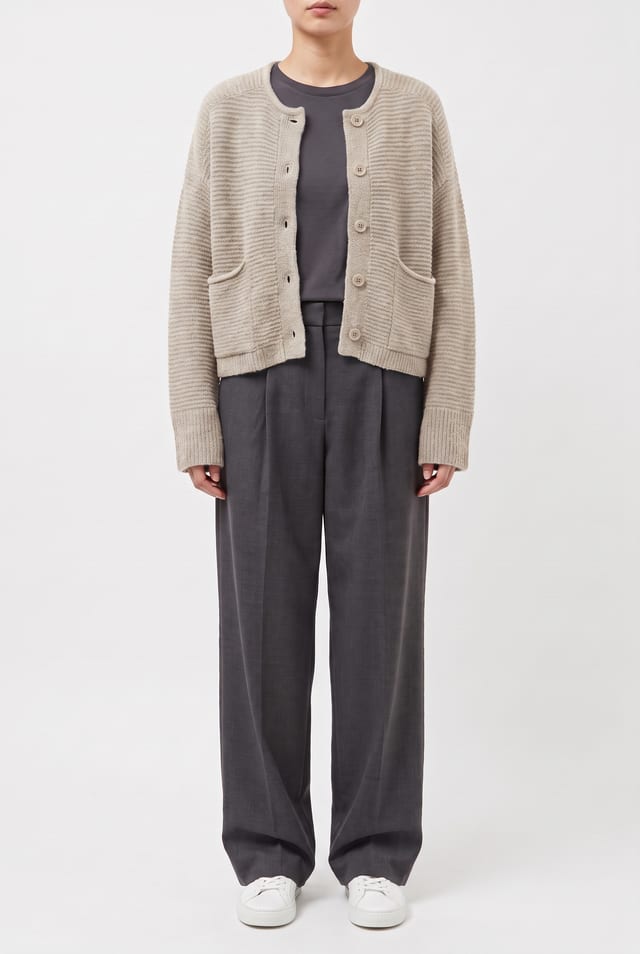 Jacke 6743 - Bouclé Schurwollmischung - 10260710743