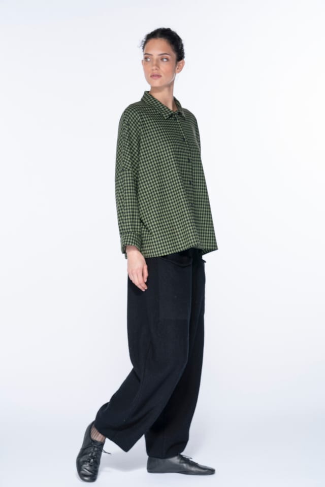 Trousers 6760 - 100% merino wool - 990BLACK - 10260710760