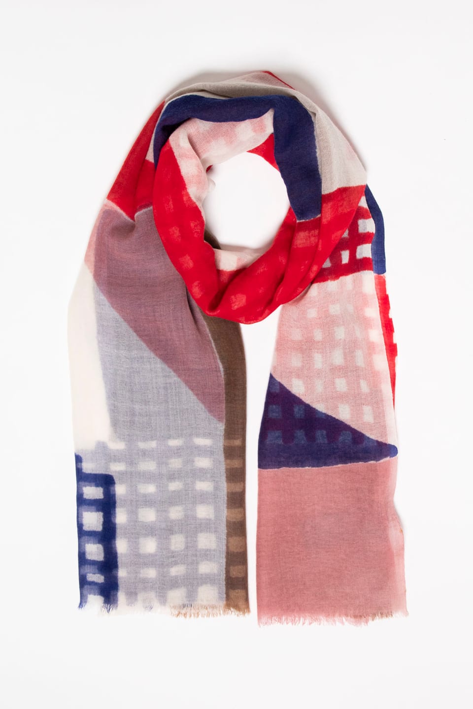 Scarf 6904 - Mulesing-free wool - 120ECRU - 10260710904