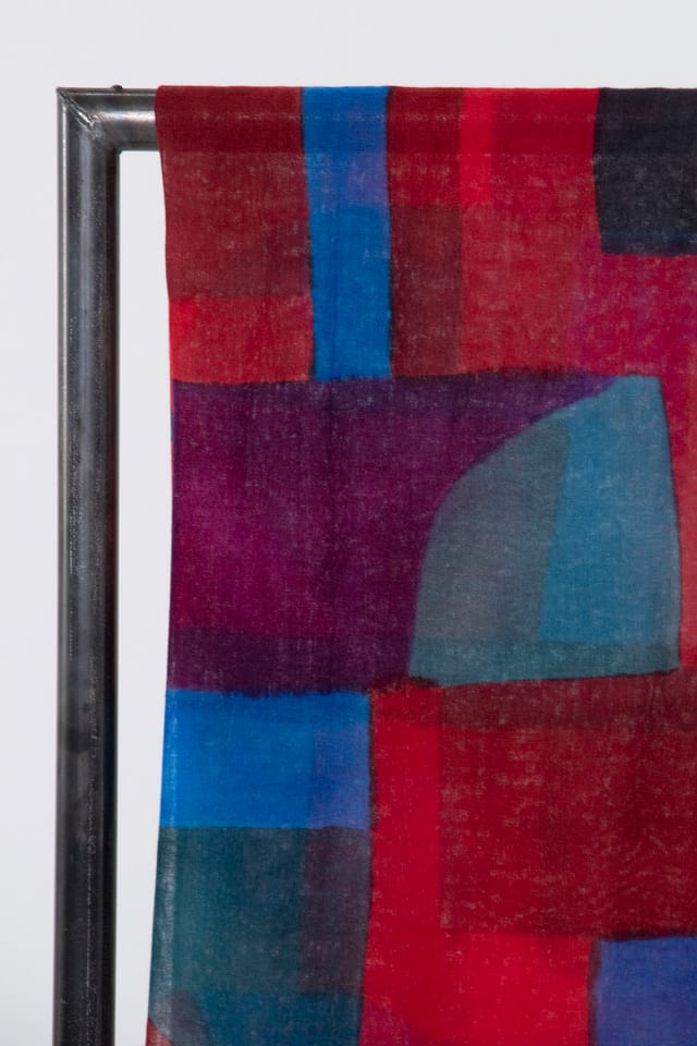Scarf 6907 - Mulesing-free wool - 360SYRAH - 10260710907